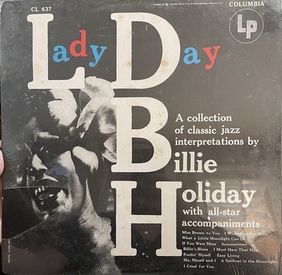 Lady Day A Collection of classic Jazz interpretations by Billie Holiday on LP 