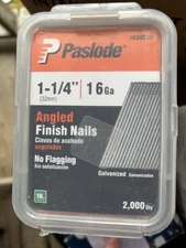 Paslode Angled Finish Nails 1 1/4” X 16 GA