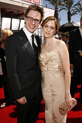 James Gunn Jenna Fischer at 58th Primetime Emmy Awards Red Carpet - Old Photo
