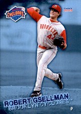 2013 Brooklyn Cyclones Choice 12 Robert Gsellman Santa Monica California CA Card