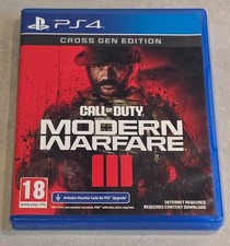 Call Of Duty Modern Warfare III Cross Gen Ausgabe sony PLAYSTATION 4 PS4 PS5