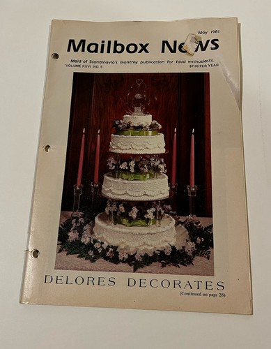 Mailbox News Maid Of Scandinavia May - September 1981 (5 Issues) - Picture 2 of 11