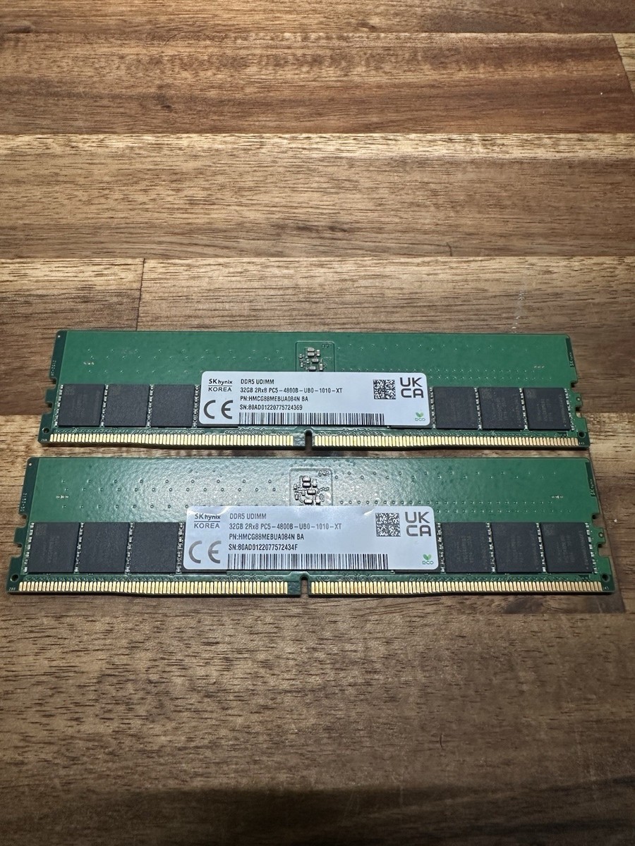 メモリー SK hynix DDR5-4800 PC5-38400 UDIMM 8GB SK Hyn(Hynix) Original 8GB (1x8GB) DDR5 5600MHz (or 4800MHz PC5