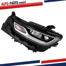 For Chrysler Pacifica 2021-2023 Driver LH Side Headlight Assembly Black Housing