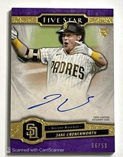 2021 Topps Five Star Auto Purple /50 Jake Cronenworth #FSA-JCR Rookie Auto RC