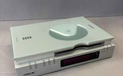 SONY CD/DVD PLAYER DVP-F21 美品 Sony DVP-F21 Compact DVD Player Deck CD-R/CD-RW DC 10.5V Silver