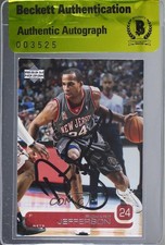 BAS 2002-03 Upper Deck Richard Jefferson #101 Authentic Auto 3c7