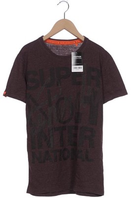 Superdry T-Shirt Herren Oberteil Shirt Sportshirt Gr. S Baumwolle Bo... #kxbb8ww