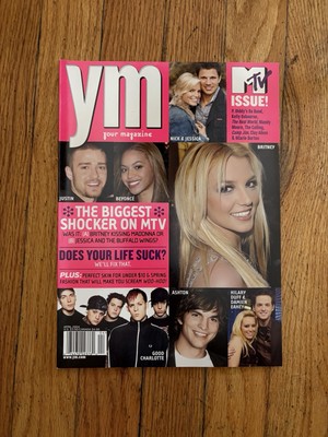 YM Magazine April 2004 MTV Issue Britney Spears Good Charlotte Beyoncé