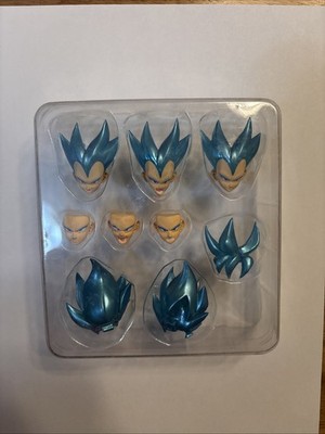 Demoniacal Fit Goku and Vegeta SSJ Blue Custom Head Sculpt Set | eBay