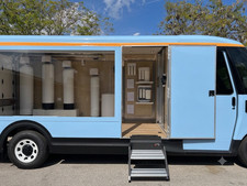 Mobile Showroom, Glass Wall Display Truck, Experiential Marketing Truck
