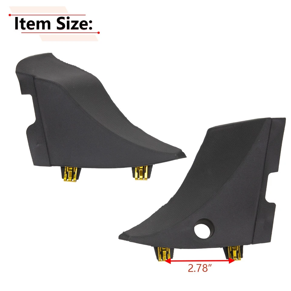 For GMC Sierra 2014-2019 Left&Right Windshield Cowl Vent Cover 23178017 22776513 - Image 2 of 4