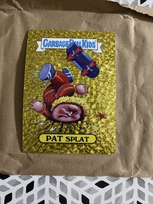 Garbage Pail Kids Get A Grip Giant Art Prints 2026 Series 2 Gold 36/50 Pat Splat