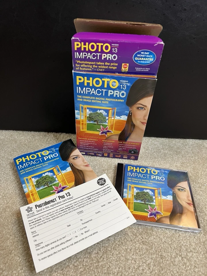 Photo Impact Pro 13 Nova Development Corporation 2003-2003 Windows XP/Vista - Image 3 of 4