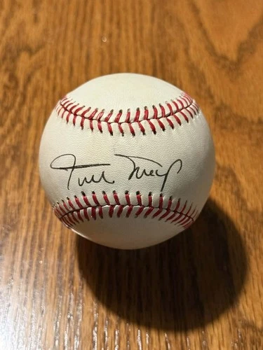 Willie Mays Signed Autographed National League Baseball Ball BAS LOA!