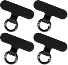 4-Pack Tether Tabs for Phones   Non-Adhesive Lanyard Patches for All Full Phone