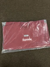 Supreme Box Logo Washed Crewneck BOGO sweatshirt Red XXL