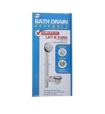 Danco 12100 Touch-Toe Drain Kit, Brushed Nickel