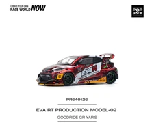 Pop Race EVA RT Production Model 02 Goodride GR Yaris #640126 1/64