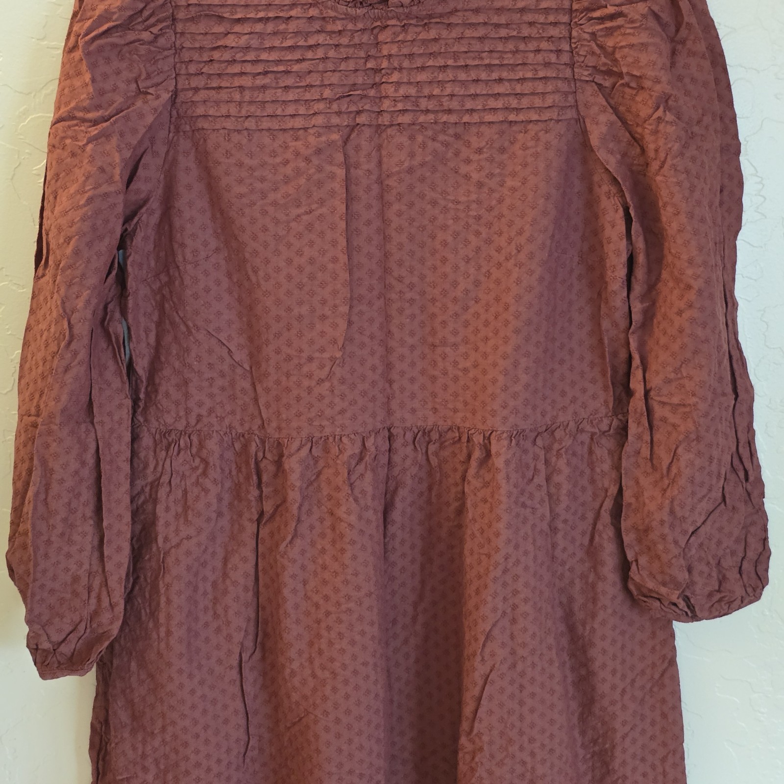 Universal Thread cranberry cottage core prairie M… - image 11