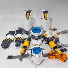 Overwatch2 Tracer FRP Armour Arm Armor LED Cuirass Gloves Sunglass Cosplay Prop