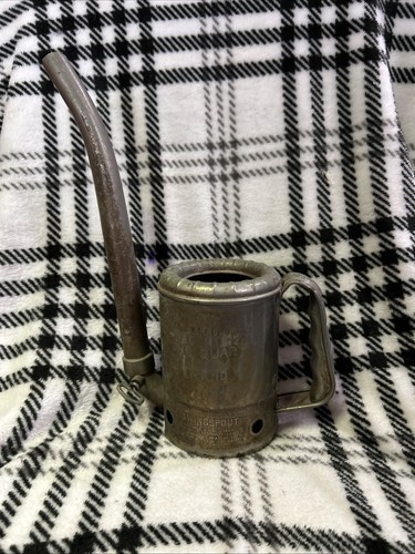 Lata de aceite Swingspout vintage de un cuarto 44 minn.
