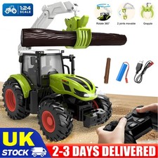 Remote Controlled Tractor RC Tractor Toy 2.4 GHz Tractor Toy Boys Kids Gift 1:24
