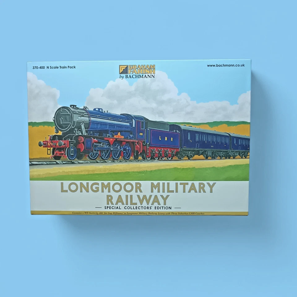 Graham Farish 370-400 N GAUGE LONGMOOR MILITARY RAILWAY - SPECIAL EDITION PACK - Image 2 of 4