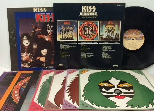 KISS the ORIGINALS 2 CASABLANCA VIP-5504,5,6 Japan VINYL 3LP - Image 3 of 4
