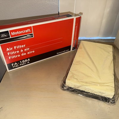 #ad OEM Ford Engine Air Filter 7T4Z9601A Motorcraft FA1884 $22.95
