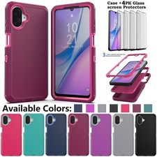 For Samsung Galaxy A07 A17 5G Case Heavy Duty Shockproof Cover Screen Protector