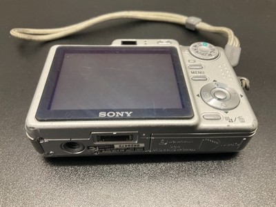 Sony Cyber-shot DSC-W50 6.0MP Digital Camera - Silver for sale