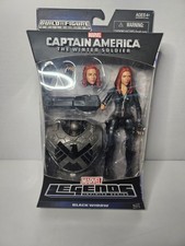 Marvel Legends Black Widow   Capt America Series   Mandroid BAF   MOC 6  Hasbro