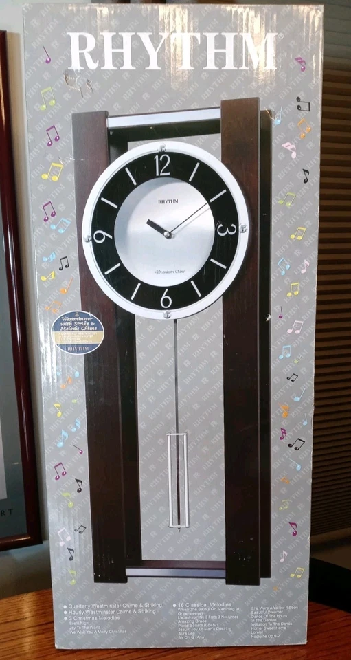 Rhythm WSM-EXPRESSO- II Clock CMJ541UR06~Westminster~Strike & Melody~Open Box! - Image 2 of 4