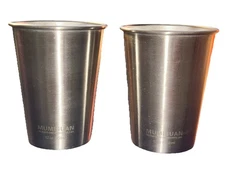 2 Stainless Steel Cup Premium Drinkware 12 Oz 18/8 Food Grade Stainless Steel