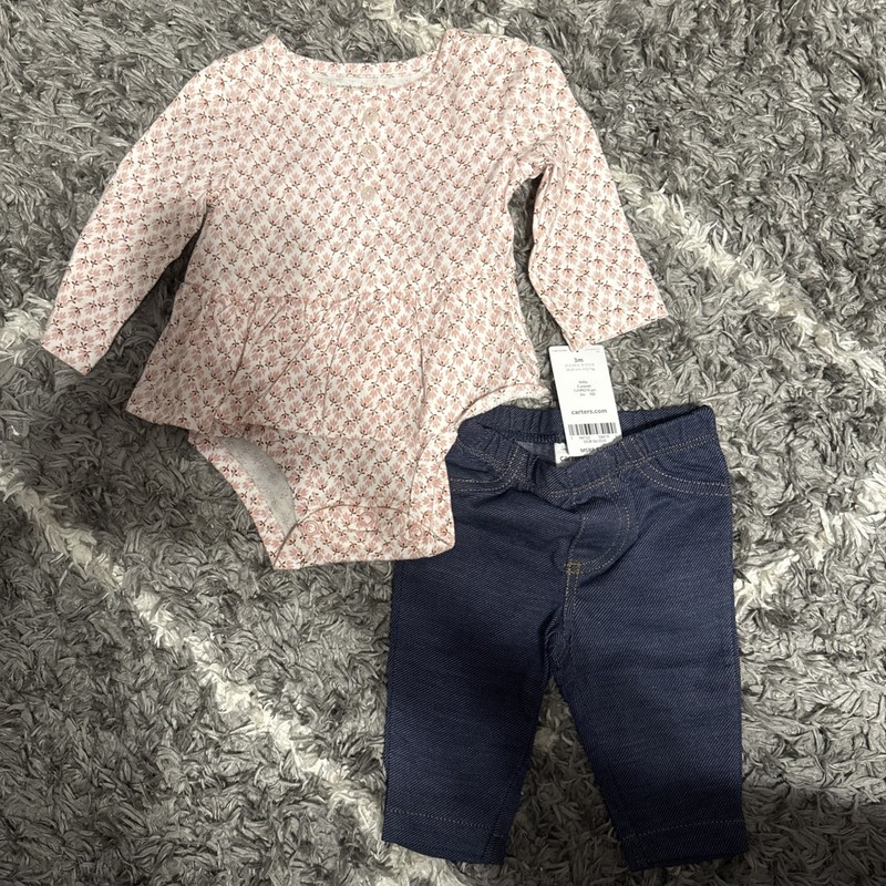 Baby Girl’s Carter’s Outfit ~ Size 3 Months