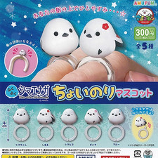 Shimaenaga Figure Collection Vol.3 complete set 5 Capsule Toy Gacha Bird NEW