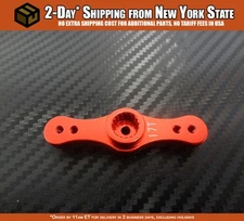 Rovan Symmetrical Steering Double Sided Servo Horn 17t/15t - Red