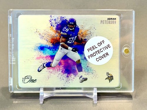 Adrian Peterson #13 2024 Panini One Color Blast card