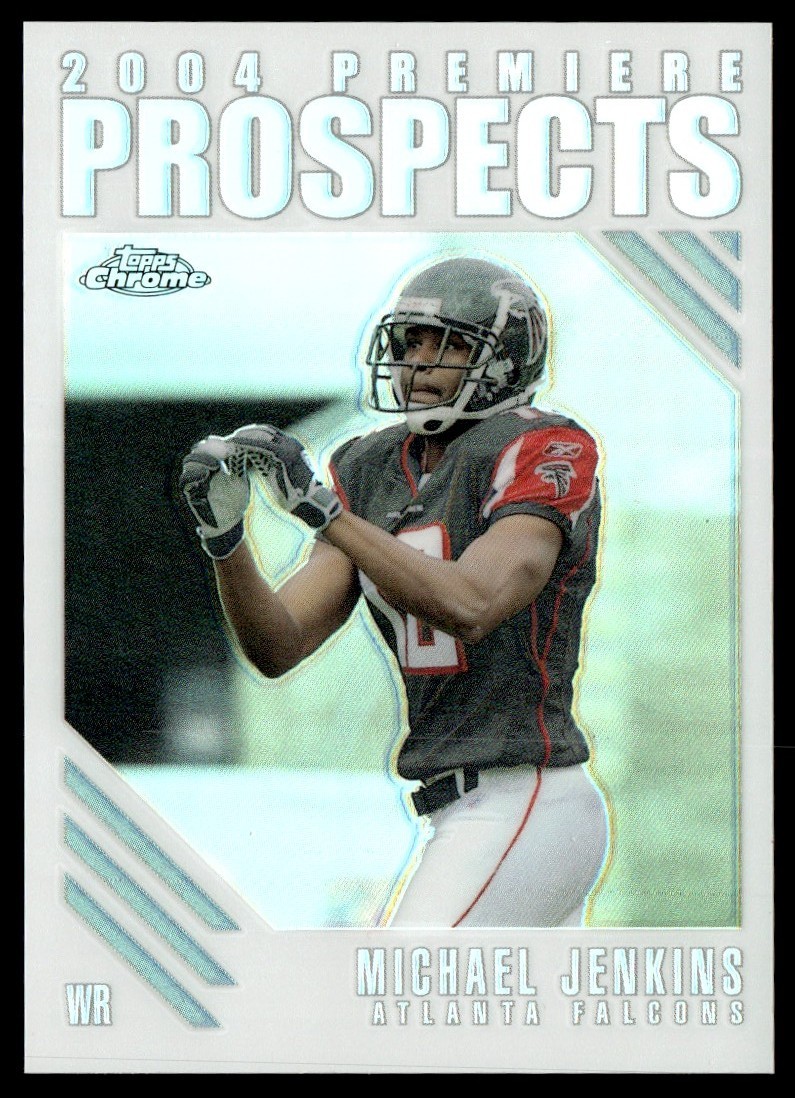 2004 Topps Chrome Premiere Prospects Refractor Michael Jenkins 091/100 #PP14