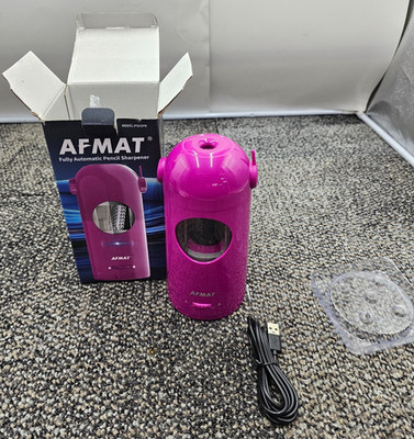 AFMAT PSX5PR Fully Automatic Pencil Sharpener, 7-11.5mm Pencil Size