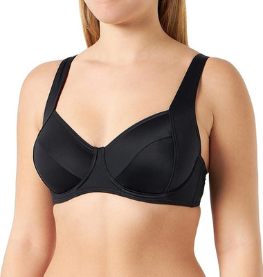 Triumph Mix und Match  W Damen Bh mit Bügel Ungepolstert Bikini Oberteil Schwarz