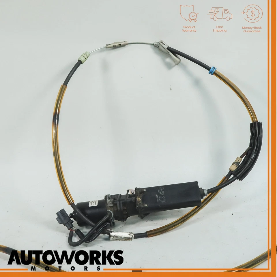 Actuador electrónico de freno de estacionamiento 10-15 Jaguar XK X150 con cables 8W832A635AC OEM Foto 2 de 4