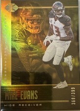 Panini 2019 Illusions Mike Evans #31 Trophy Collection Gold /399 Buccaneers