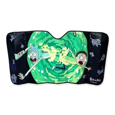Rick and Morty Portal Car Sun Shade Standard