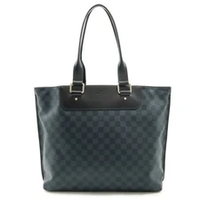 LOUIS VUITTON Damier Cobalt Cabas Voyage Tote Bag Shoulder N41397 GZl1bgve