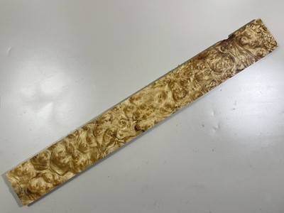 5A burl figure Guitar Fretboard Golden Camphor Wood Fingerboard Luthier Supply