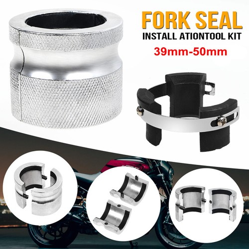Motorcycle Fork Seals Driver 39mm-50mm Adjustable Bike Fork Oil Seal Driver Tool - Picture 6 of 12