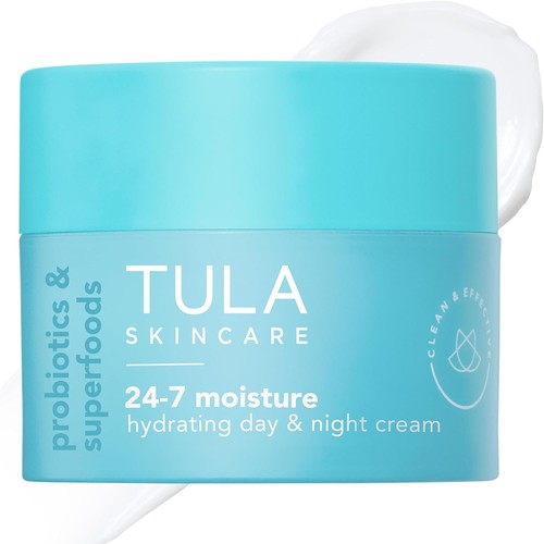 TULA Skin Care 24-7 Hydrating Day & Night Cream Nourishing Moisturizer for skin