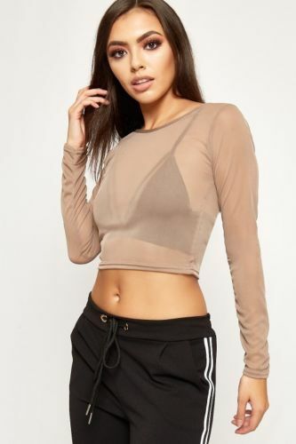 Sheer Workout Top Girl's Sheer Mesh Workout Top - Fishnet Short Sleeve Athletic Shirt Girls Athletic Shirts - Foto 2